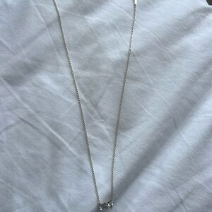 Sparkling Bow Necklace Pandora